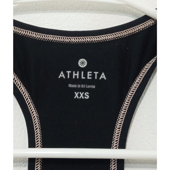 Athleta Women's Tank Top Shirt Retreat Print Chi Racerback Size XXS - Picture 3 of 9